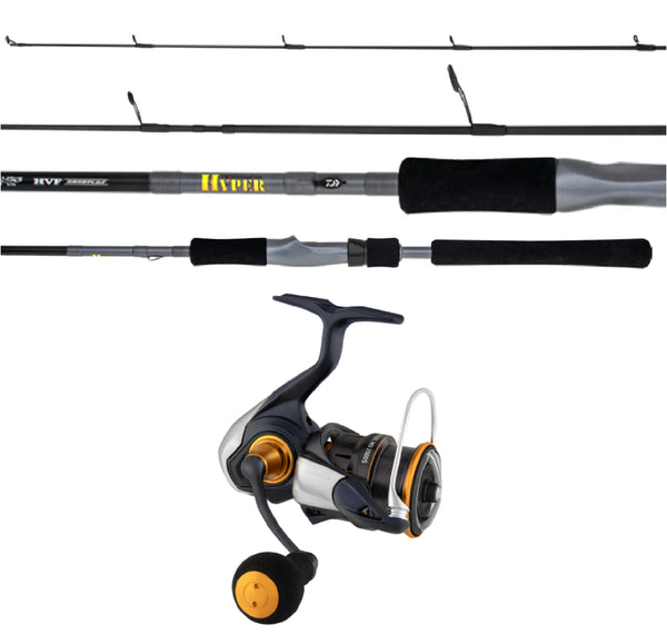 Daiwa 25 TD SOL 2500D Reel + 23 TD Hyper 702LXS Rod Combo