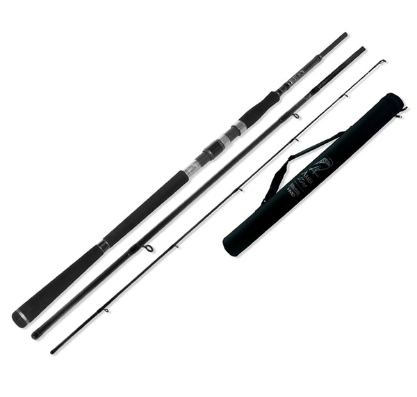 shimano 3 zero rod Assassin Amia Zero 9' PE 1-3 XHeavy 3pce Travel Rod