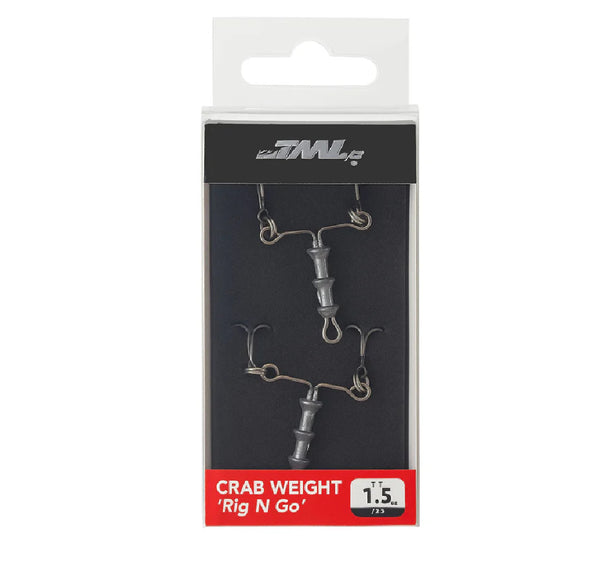 Crab Weight 'Rig n Go' with hooks