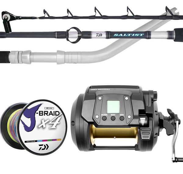 electric fishing reel combos E-Rod Patriot Combo Built for deep drop and speed jigging. Electric Combos Fisho's Tackle