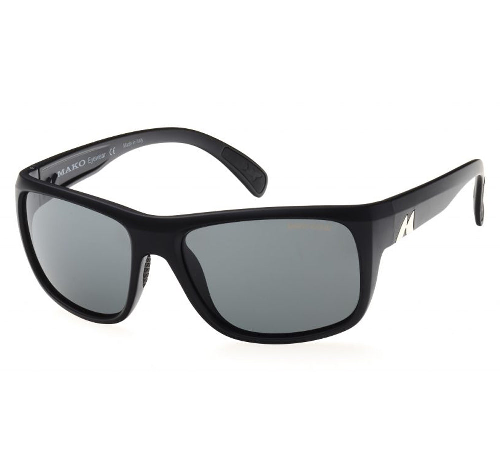 Mako 9601 Apex Matte Black HD Sunglasses Grey/Grey