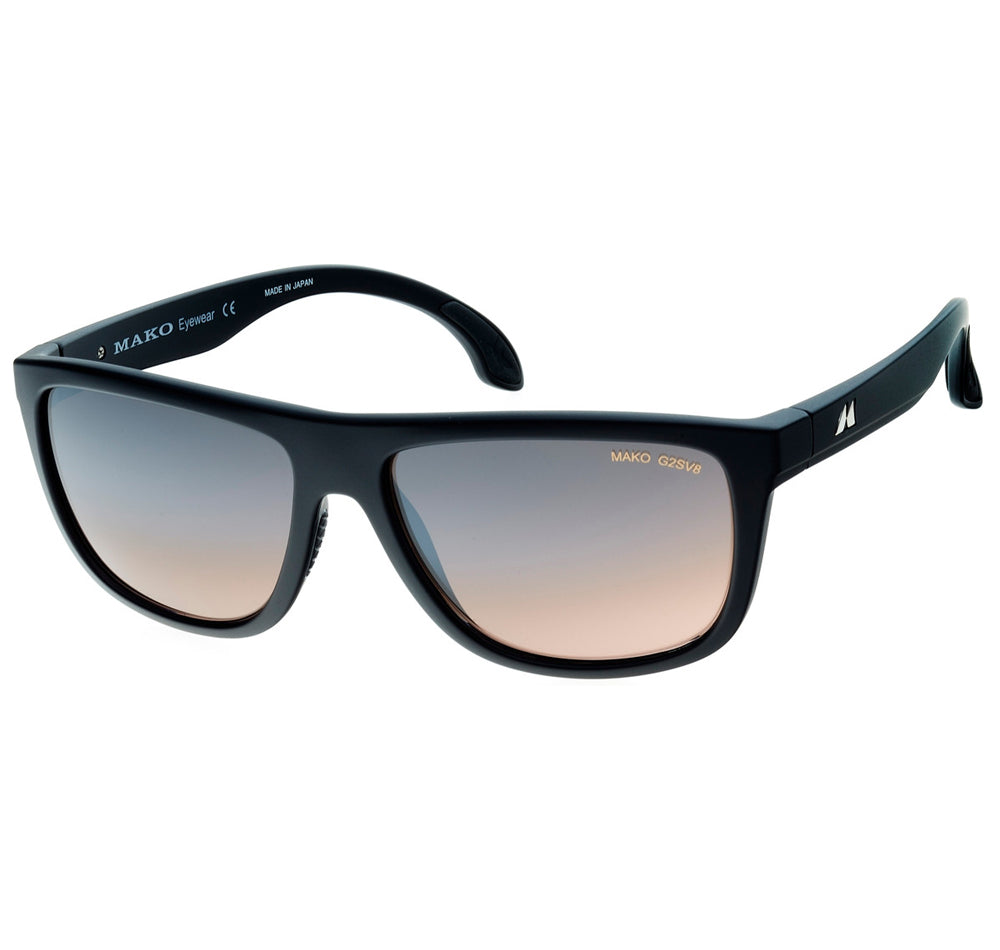 Mako 9607 Tidal HD Sunglasses Rose/Grad Silver