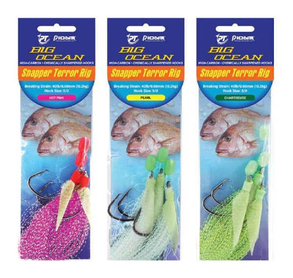 Pioneer Big Ocean Snapper Terror Rigs