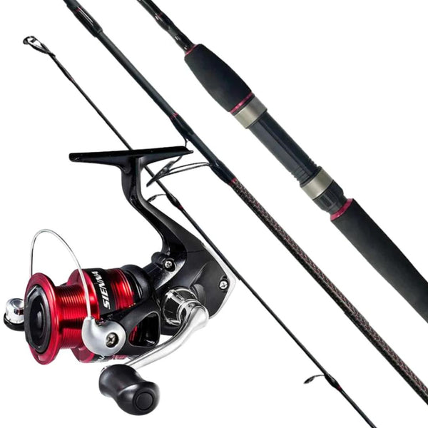 big five okuma spinning combos B-S-802-40 Boundary Medium-Heavy Combo, 8-Foot Length, Black and Silver Finish : Fishing Rod And Reel : Sports & Outdoors piece glass fiber blanks offer resilience and power Okuma Combos (Freshwater) - Big