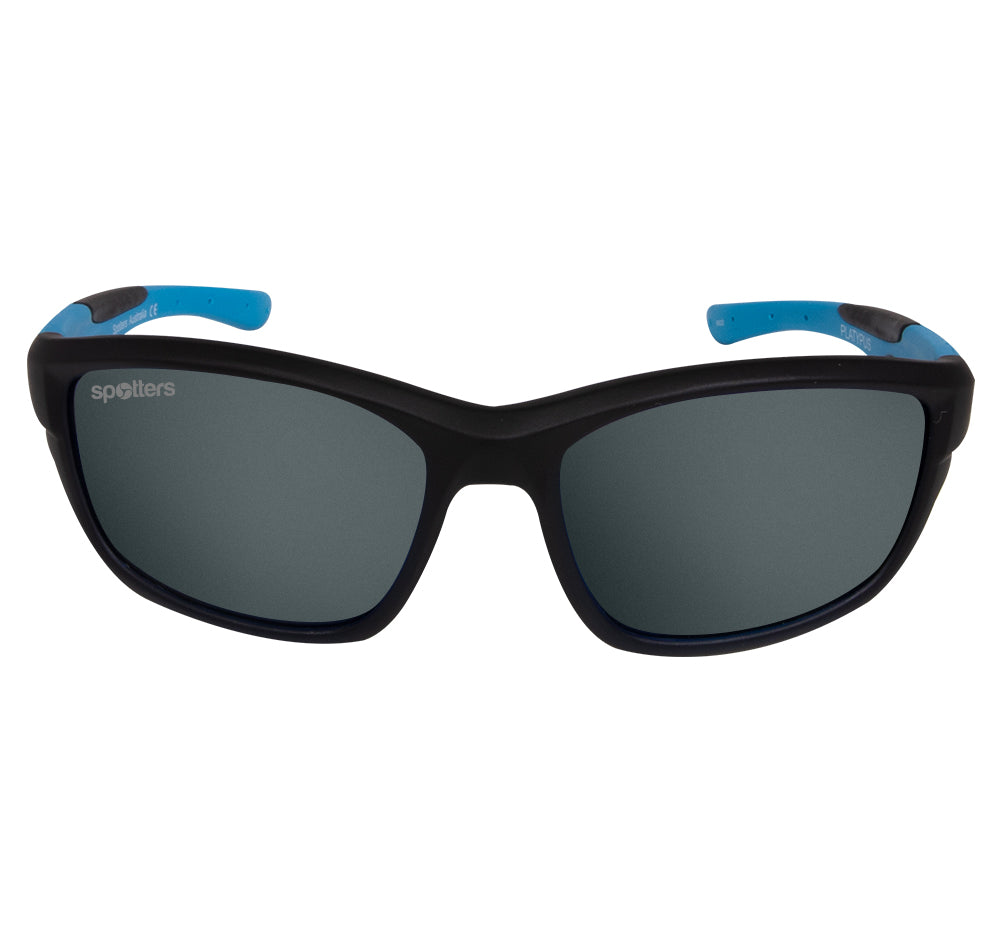 Spotters Platypus Kids Polarised Sunglasses Black Frame/ Blue Lens