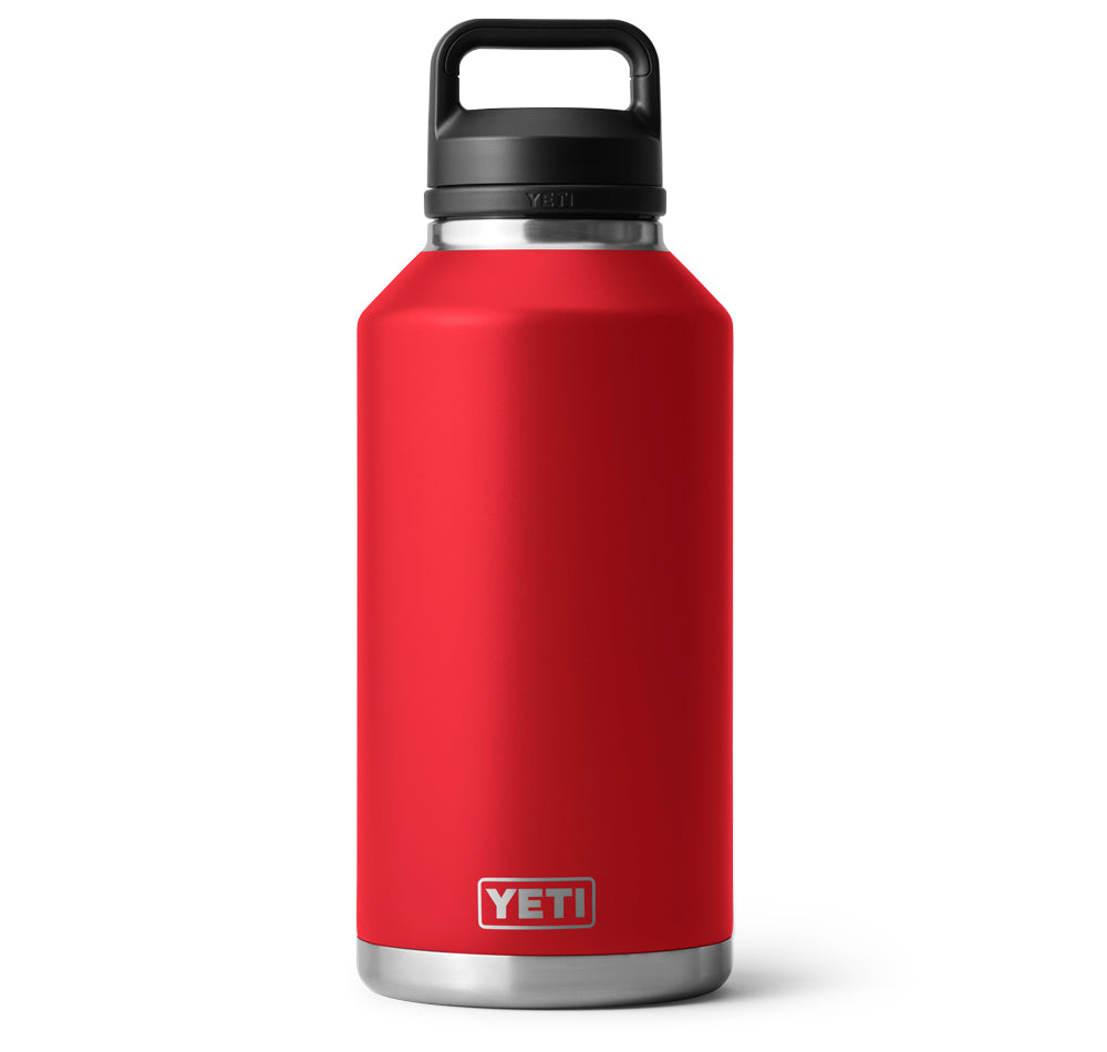 Yeti rambler 64oz (1.9L) Bottle with Chug Cap Rescue Red