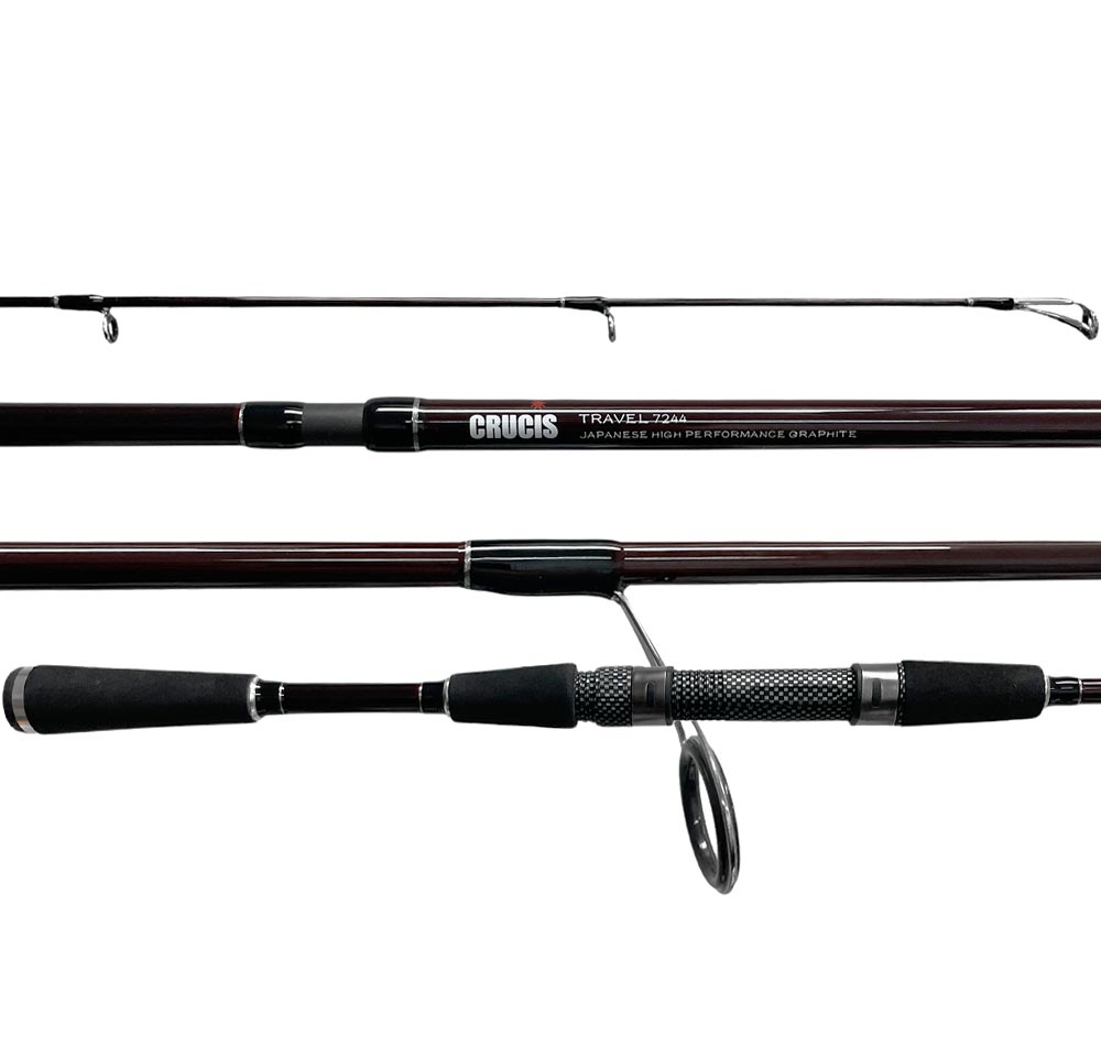 Crucis Travel 7244 2-4kg Spin Rod
