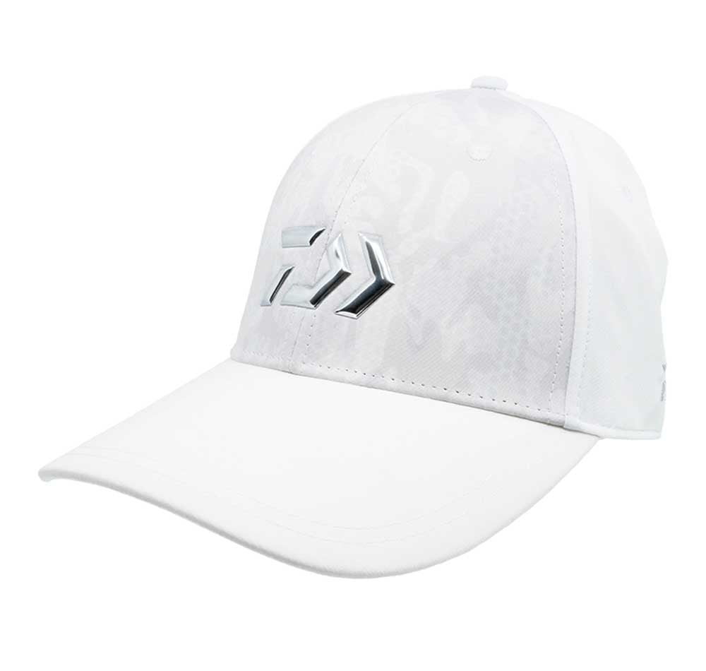 Daiwa Hex Curved Brim Hat Colour Light Gray