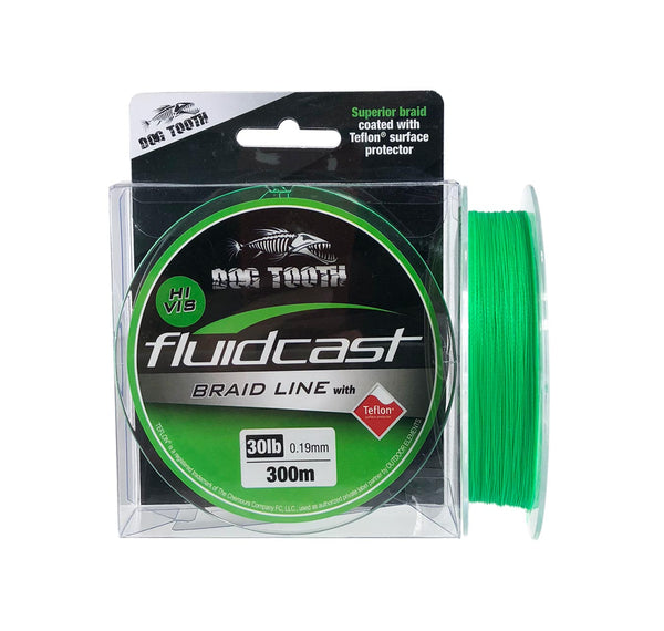 Dog Tooth Fluidcast 150m Camo Braided Fishing Line