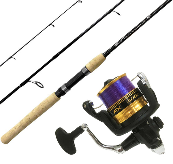 Shimano 4000 Series Graphite Medium Spin Combo Fergo's Tackle World