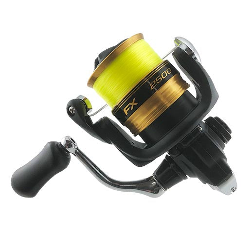 Shimano FX 2500FC Reel with Line