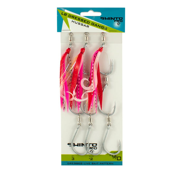 Shinto Pro Live Bait Long Shank Hooks - Value Pack