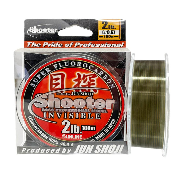 Sunline Shooter Invisible Fluorocarbon Leader 100m 2lb - Fergo's Tackle  World