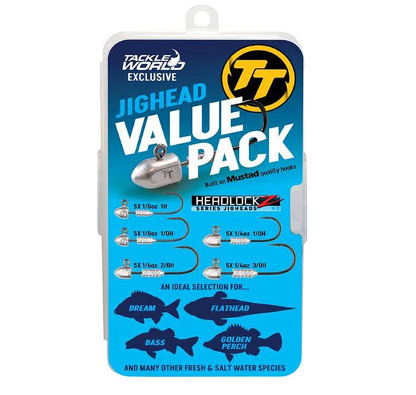 TT Fishing Jighead Value Packs