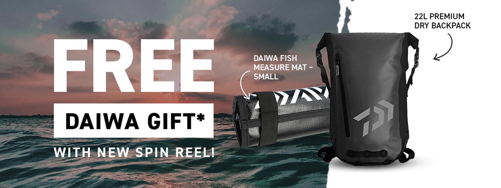 Daiwa Free Prize Redemption Collection Banner Image