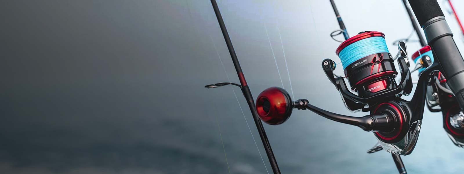 New Arrivals Banner Image With Fishing Reels