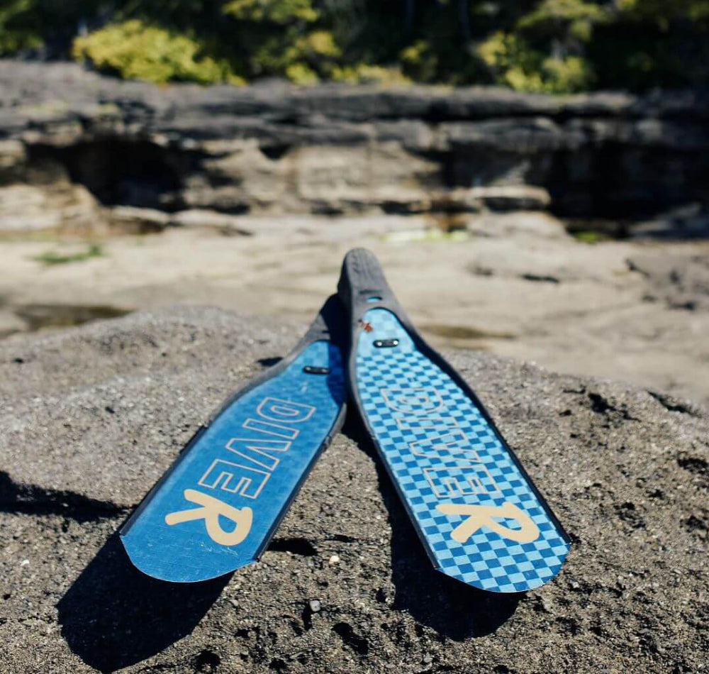 Diver Hypetex Carbon Blades Blue