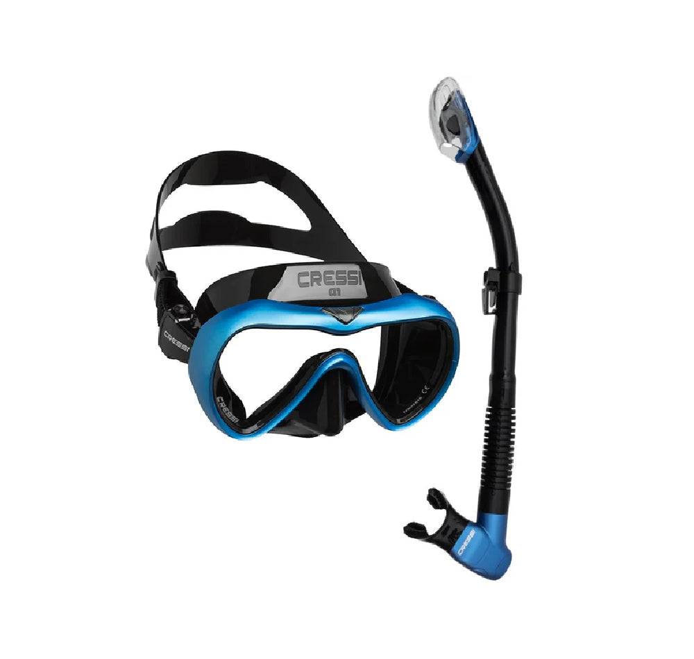 Cressi A1 Anti-Fog + Epsilon Dry MS Combo
