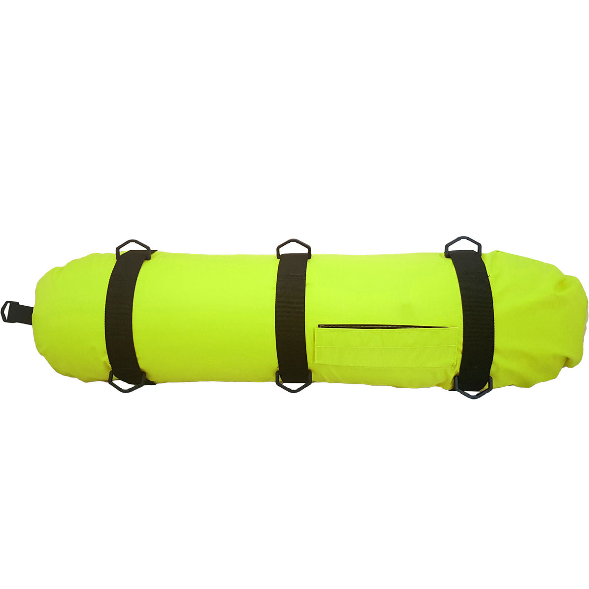 Ocean Hunter Inflatable Torpedo Float &amp; Flag Yellow