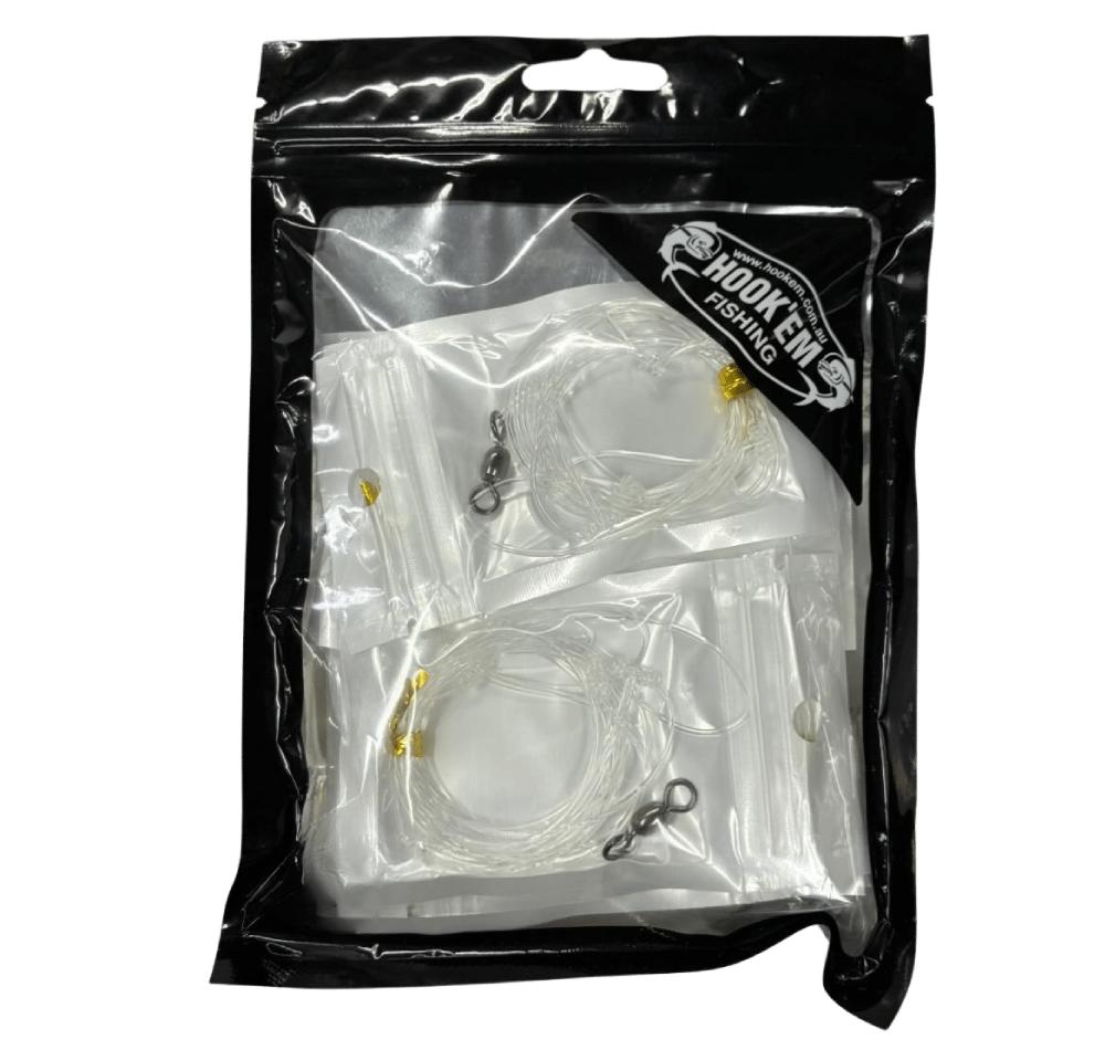 Hook'em Paternoster Pre Rigged 10-Pack