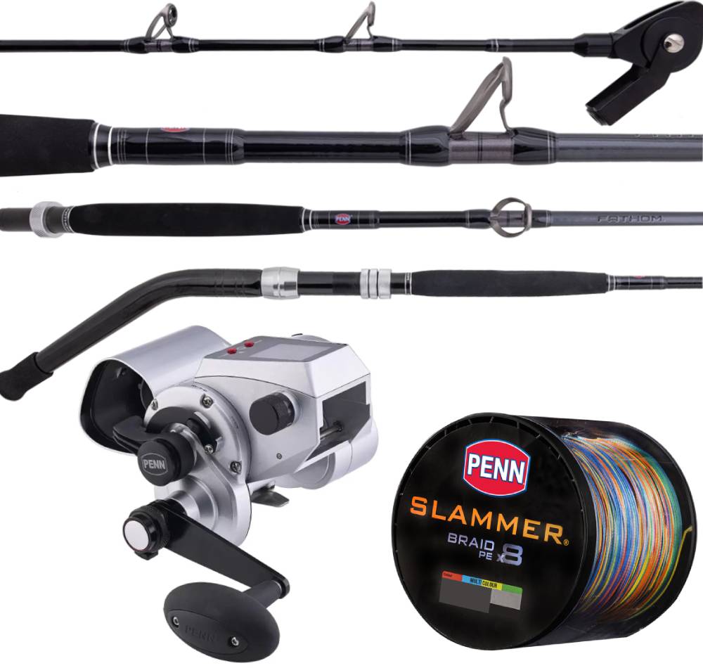Penn Fathom 30 Electric Reel & Deep Drop Rod Combo