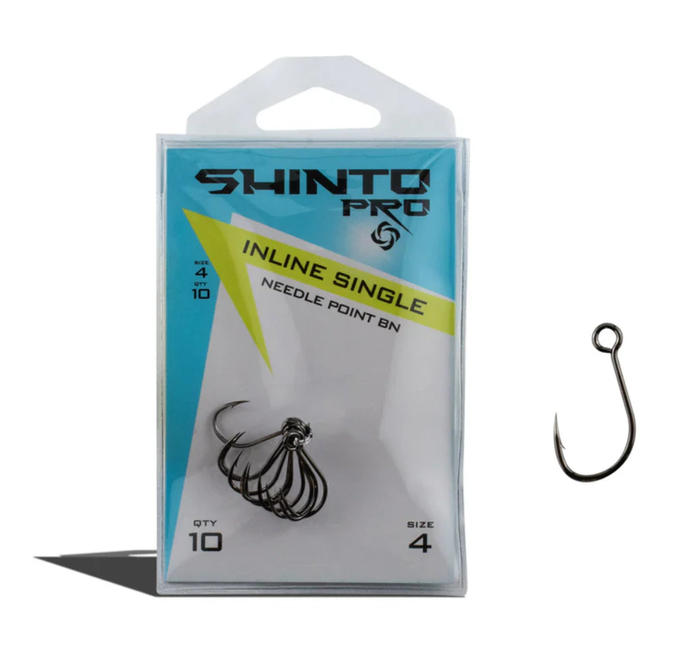Shinto Pro Inline Hooks - Black Nickel