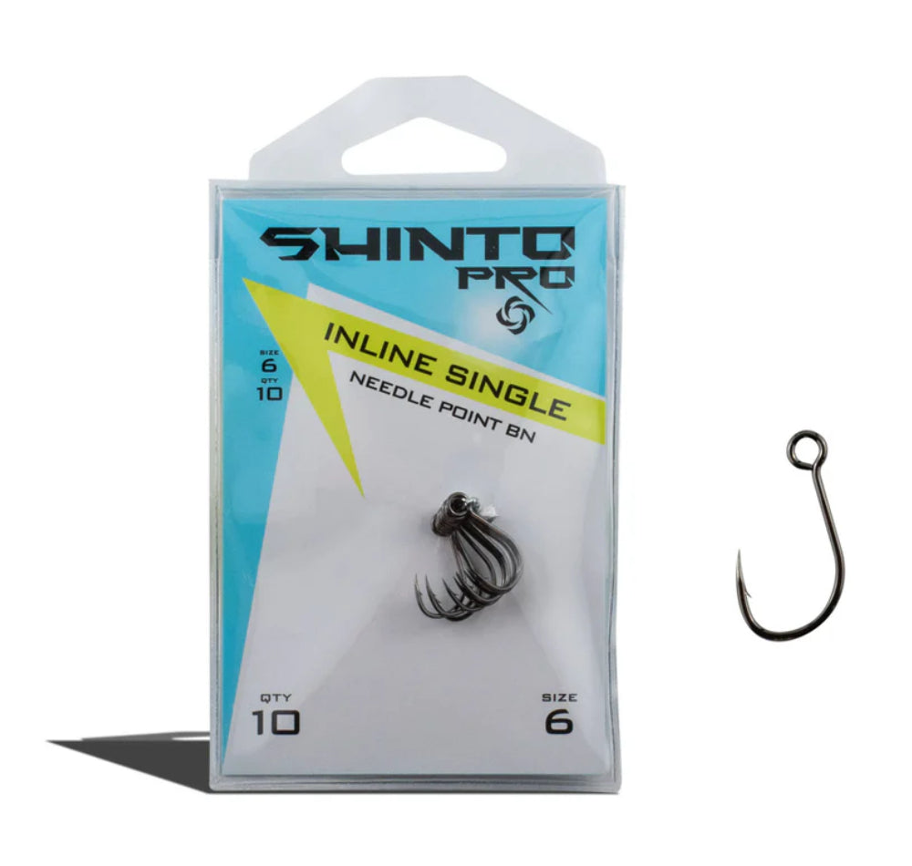 Shinto Pro Inline Hooks - Black Nickel