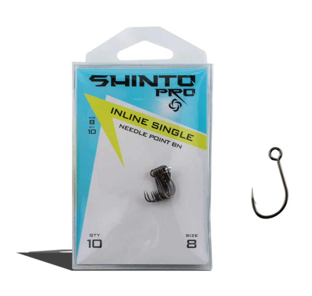 Shinto Pro Inline Hooks - Black Nickel