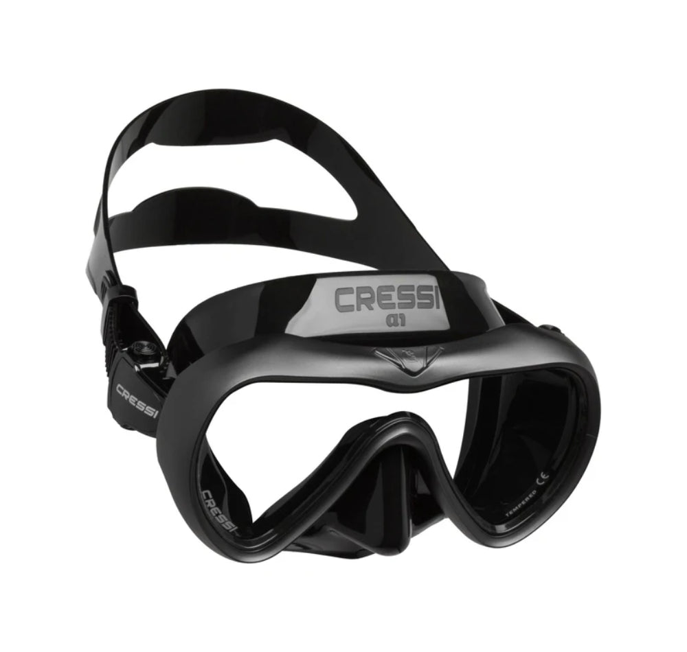 Cressi A1 Anti-Fog + Epsilon Dry MS Combo