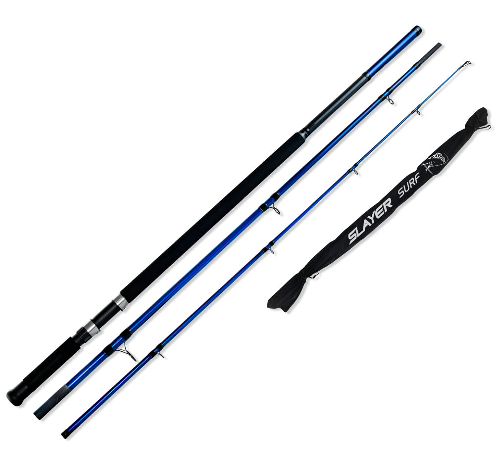 Assassin Surf Rods Assassin Slayer Surf 12' PE 3-4 3pce Spin Rod - Fergo's Tackle World