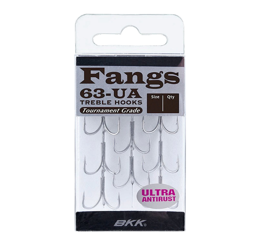BKK Fangs 63-UA Treble Hooks
