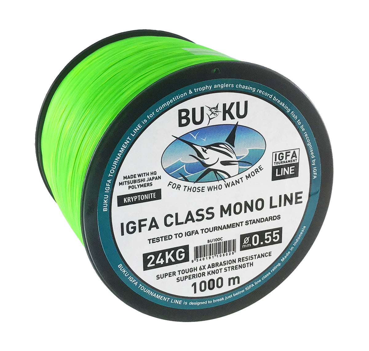 Buku IGFA Class Mono Kryptonite 1000m