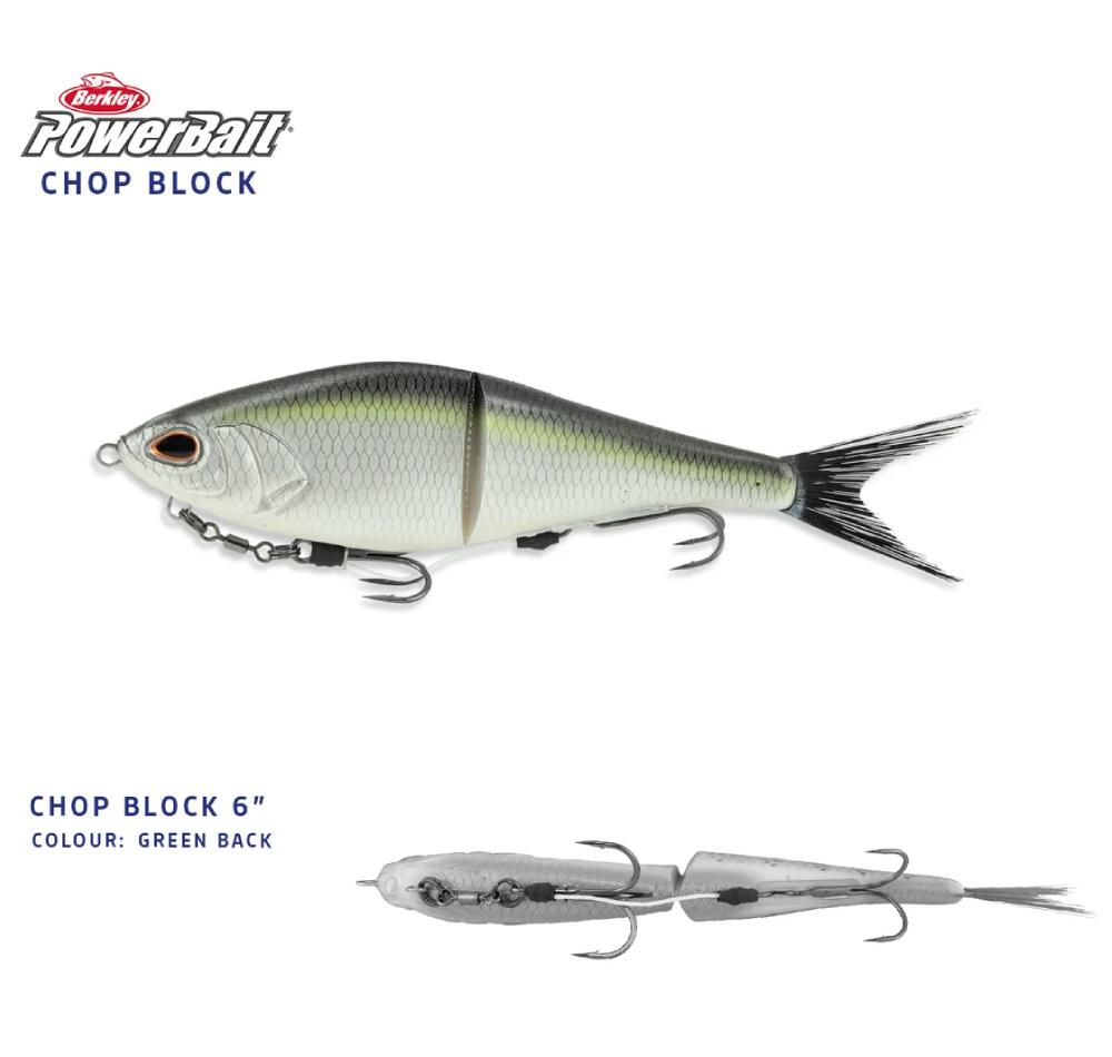 Berkley PowerBait Chop Block 6" Glide Bait