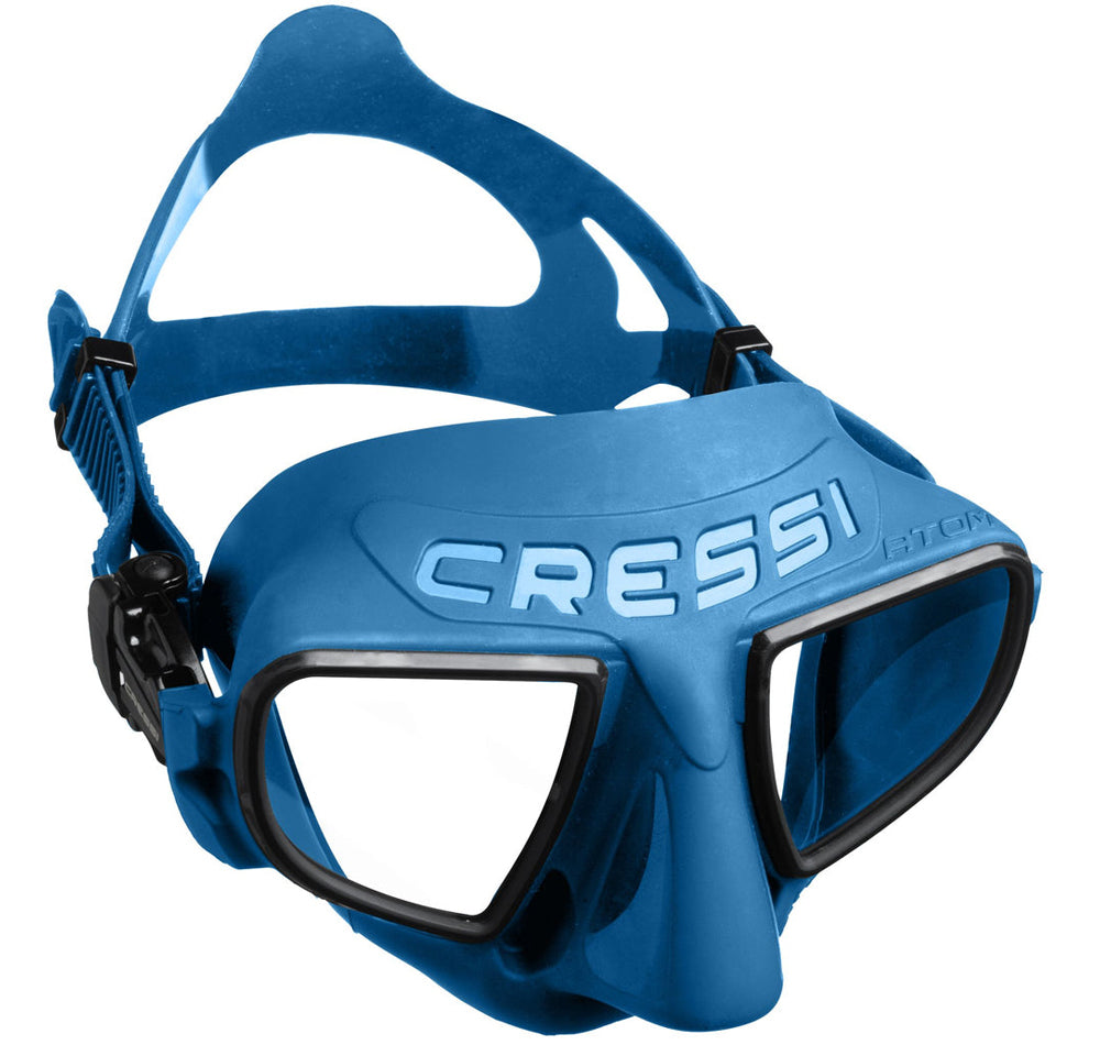Cressi Atom Dive Mask Blue Metal