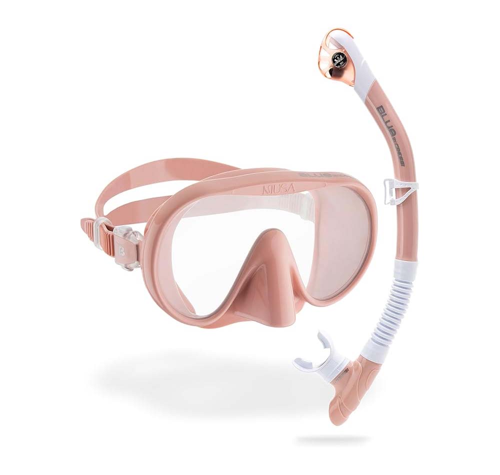 Cressi Musa + Scilla Dry Mask and Snorkel Set