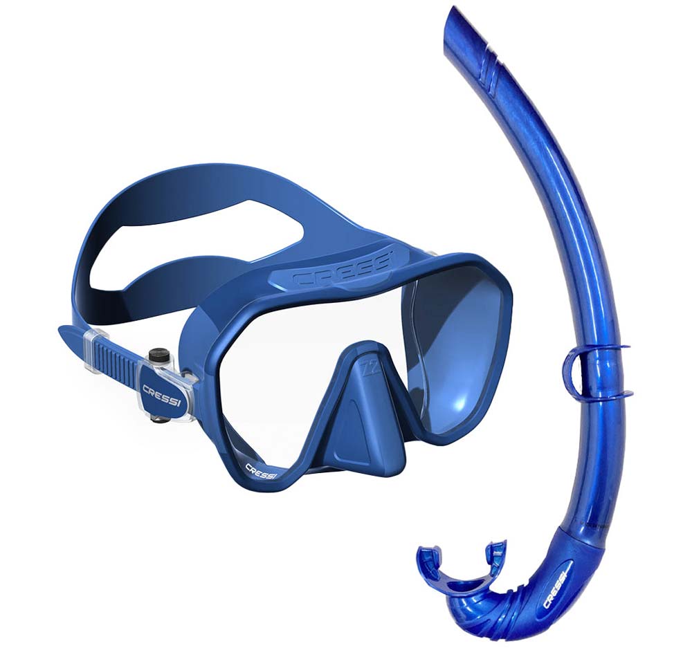 Cressi Z2 + Corsica Free Mask and Snorkel Set