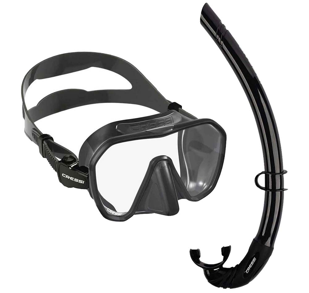 Cressi Z2S + Corsica Free Mask and Snorkel Set