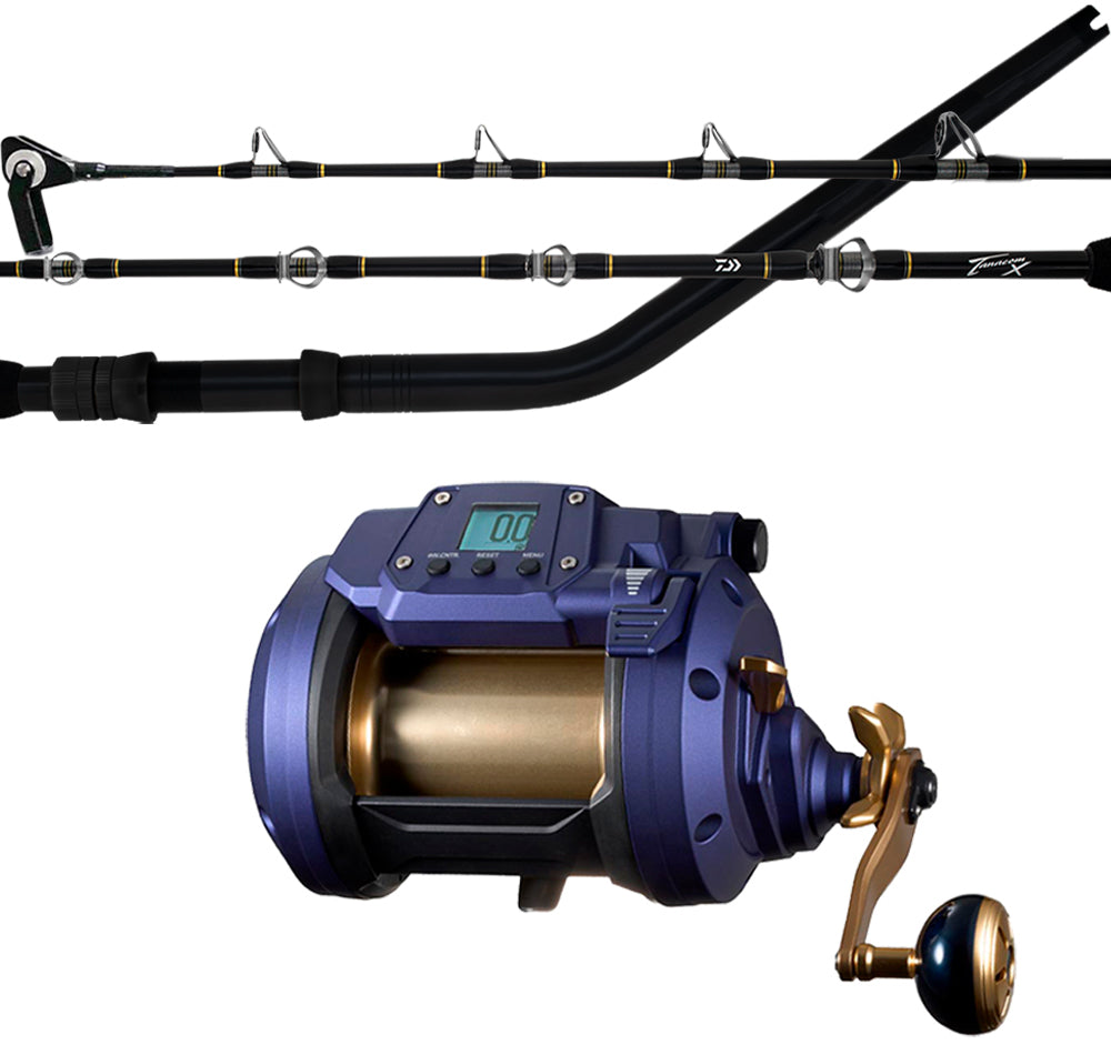 Daiwa Seapower 1200 Tanacom X 54XHST Electric Combo