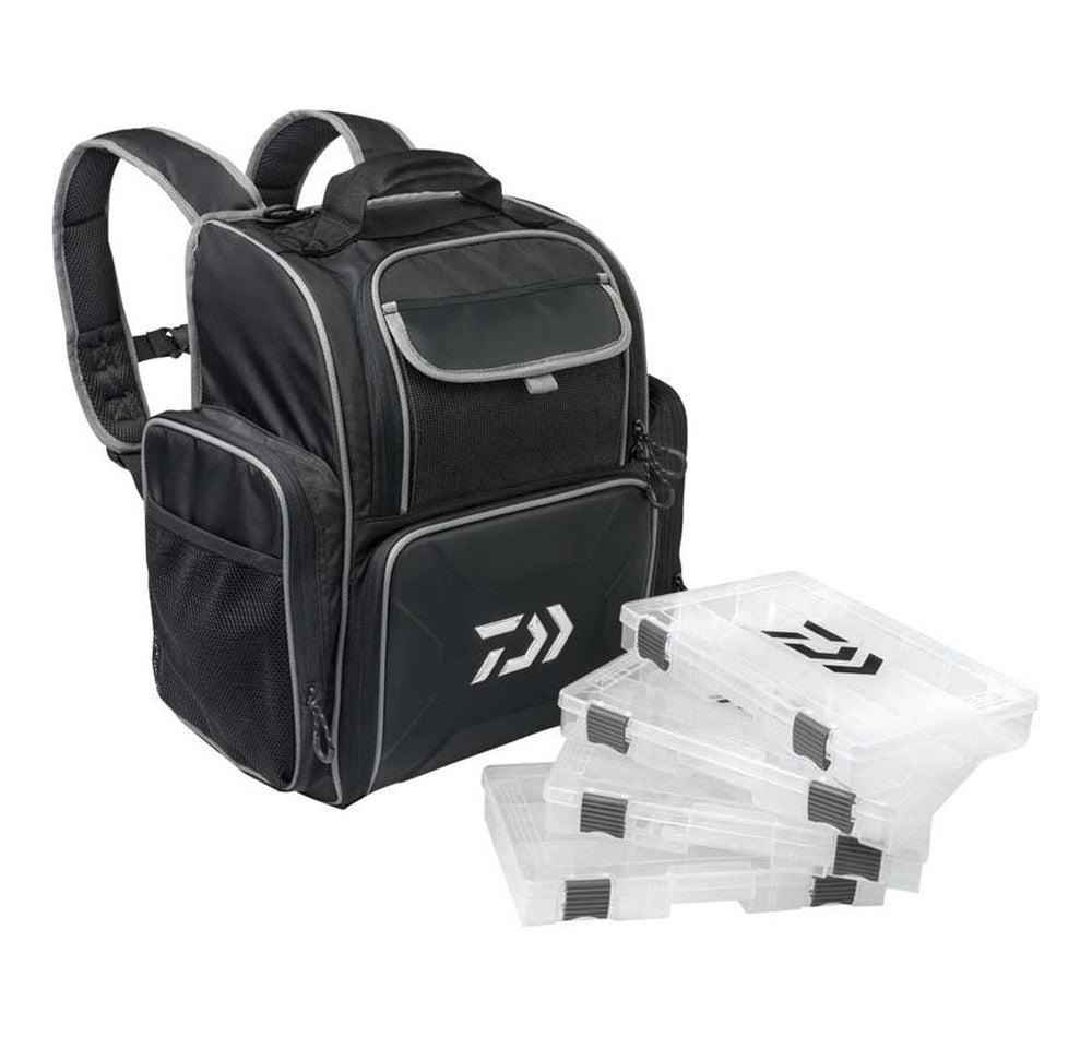 daiwa tackle boxes Daiwa D-Vec Backpack Tackle Bag