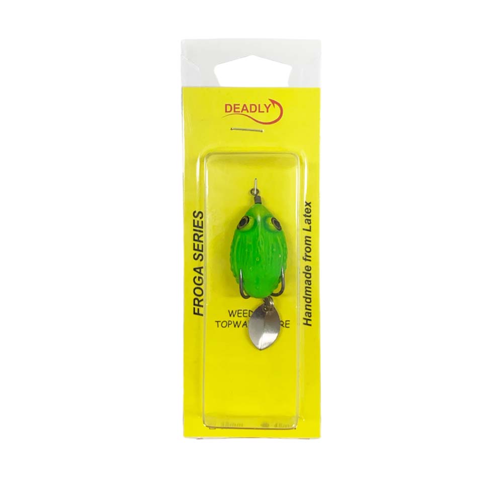 Deadly Froga Fatso 45mm Lure Lime Green