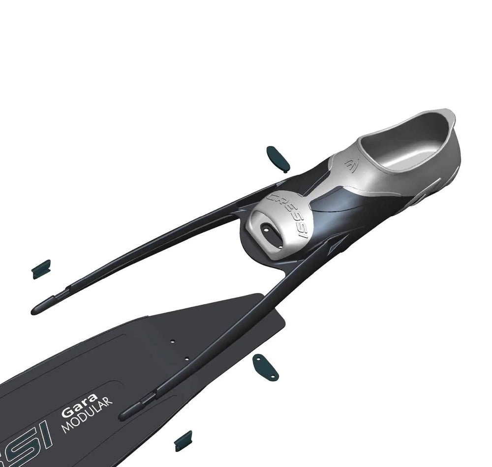 Cressi Gara Modular Fin Assembly Kit (Pair)