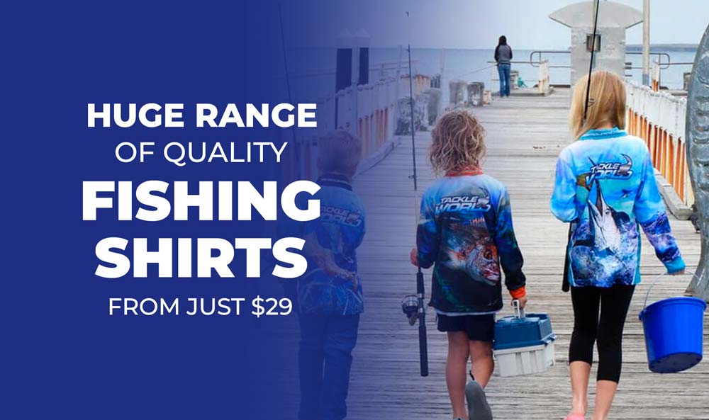 fishing shirts mobile banner image