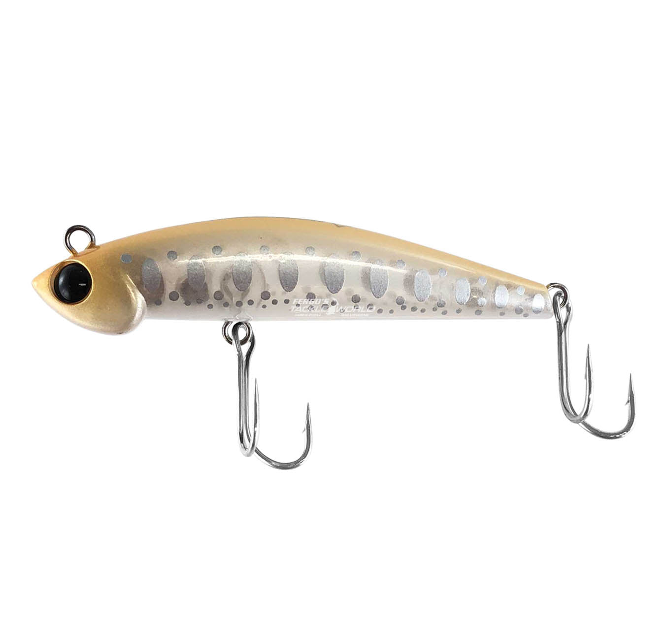 The Jackson LuresJester Minnow is a 78mm diving minnow in The Jackson LuresJester Minnow is a 78mm diving minnow in