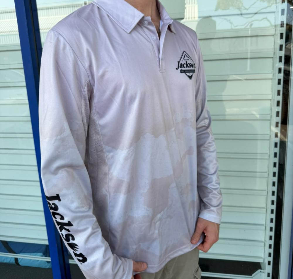 Jackson Premium Vented Fishing Shirt Camo Taupe
