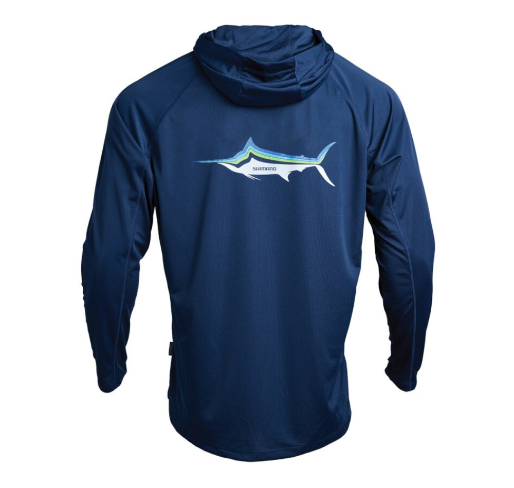 Shimano Marlin Performance Hooded Tech Tee