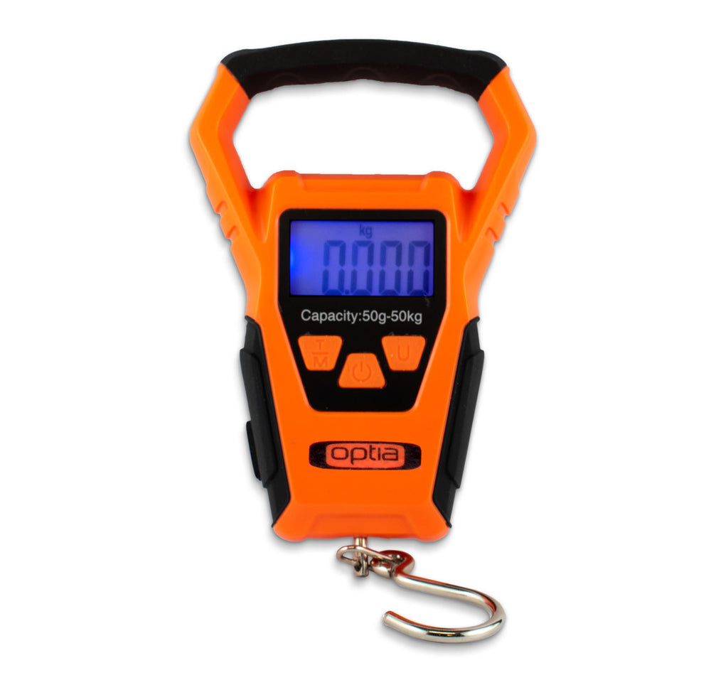 Optia Waterproof Digital Fishing Scale 50kg