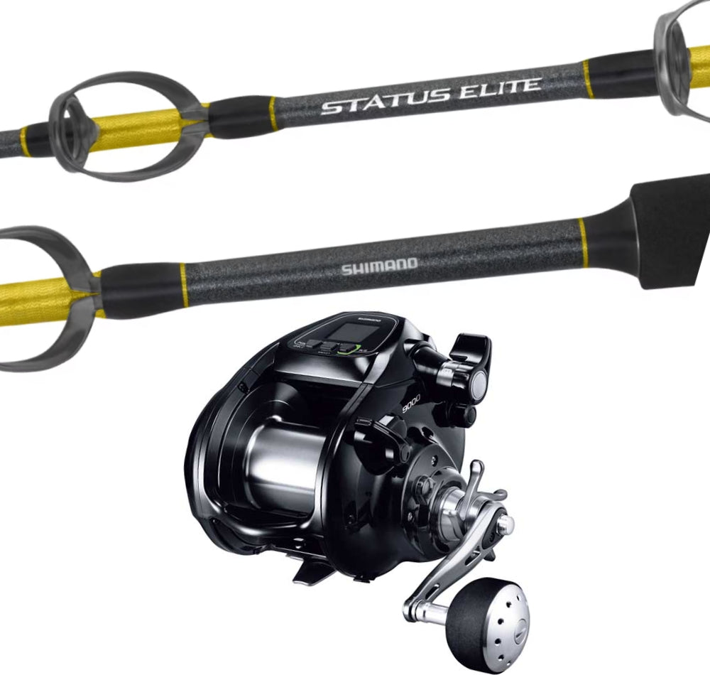 Shimano Forcemaster 9000A Status PE6-10 Electric Combo