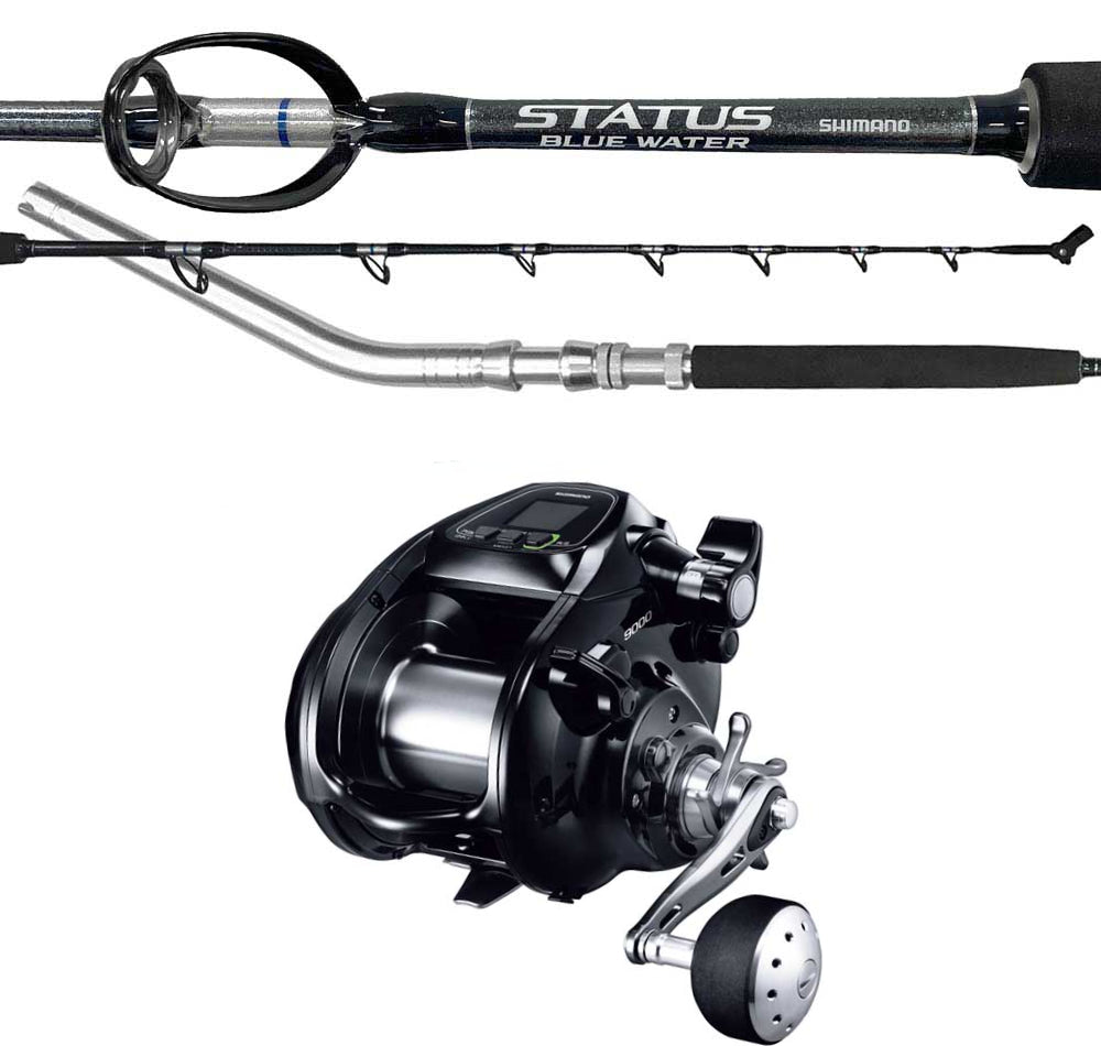 Shimano Forcemaster 9000A Status Elite PE6-10 Electric Combo