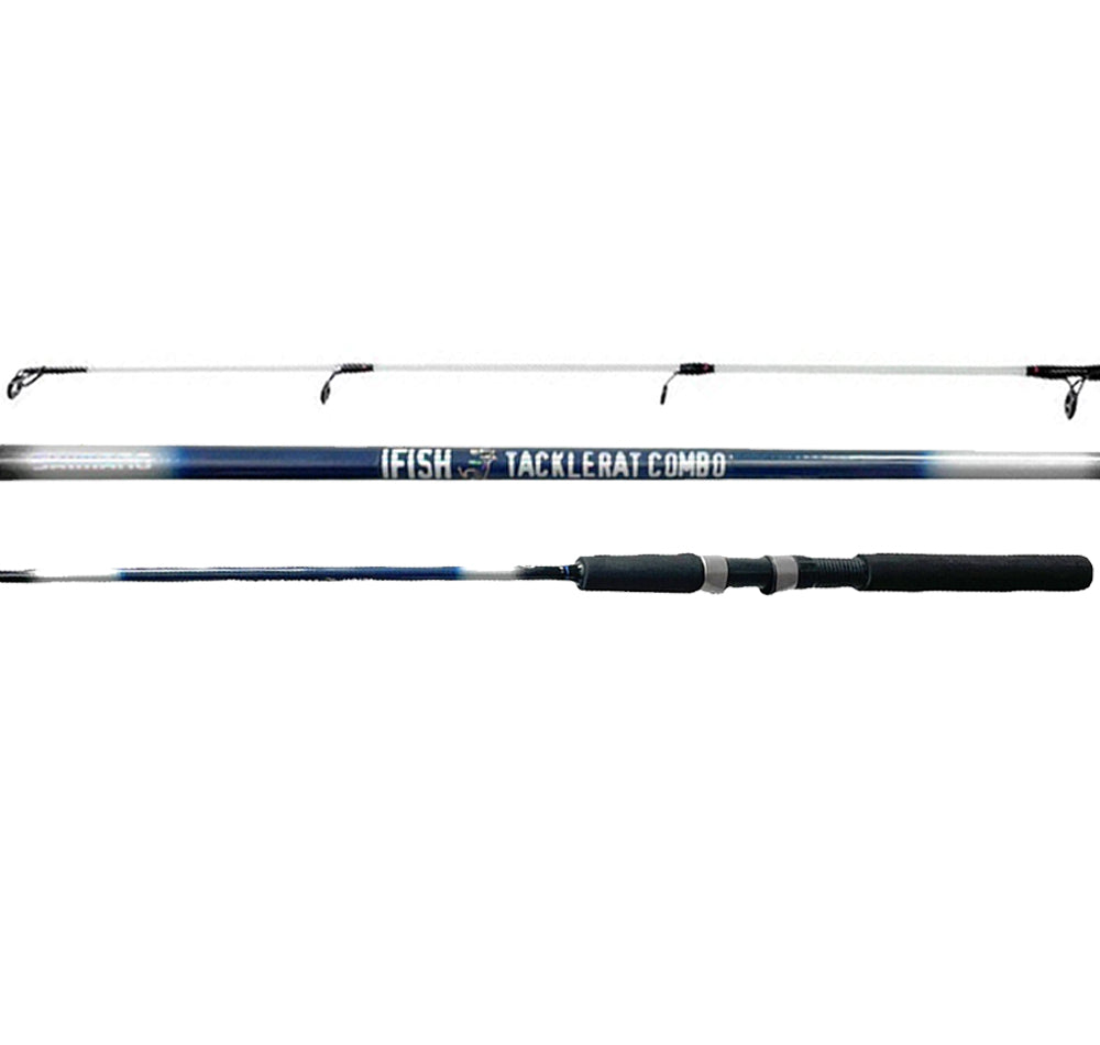 Shimano Ifish Tackle Rat 5'6 2-4kg Rod Blue - Fergo's Tackle World Shimano Ifish Tackle Rat 5'6 2-4kg Rod Blue - Fergo's Tackle World