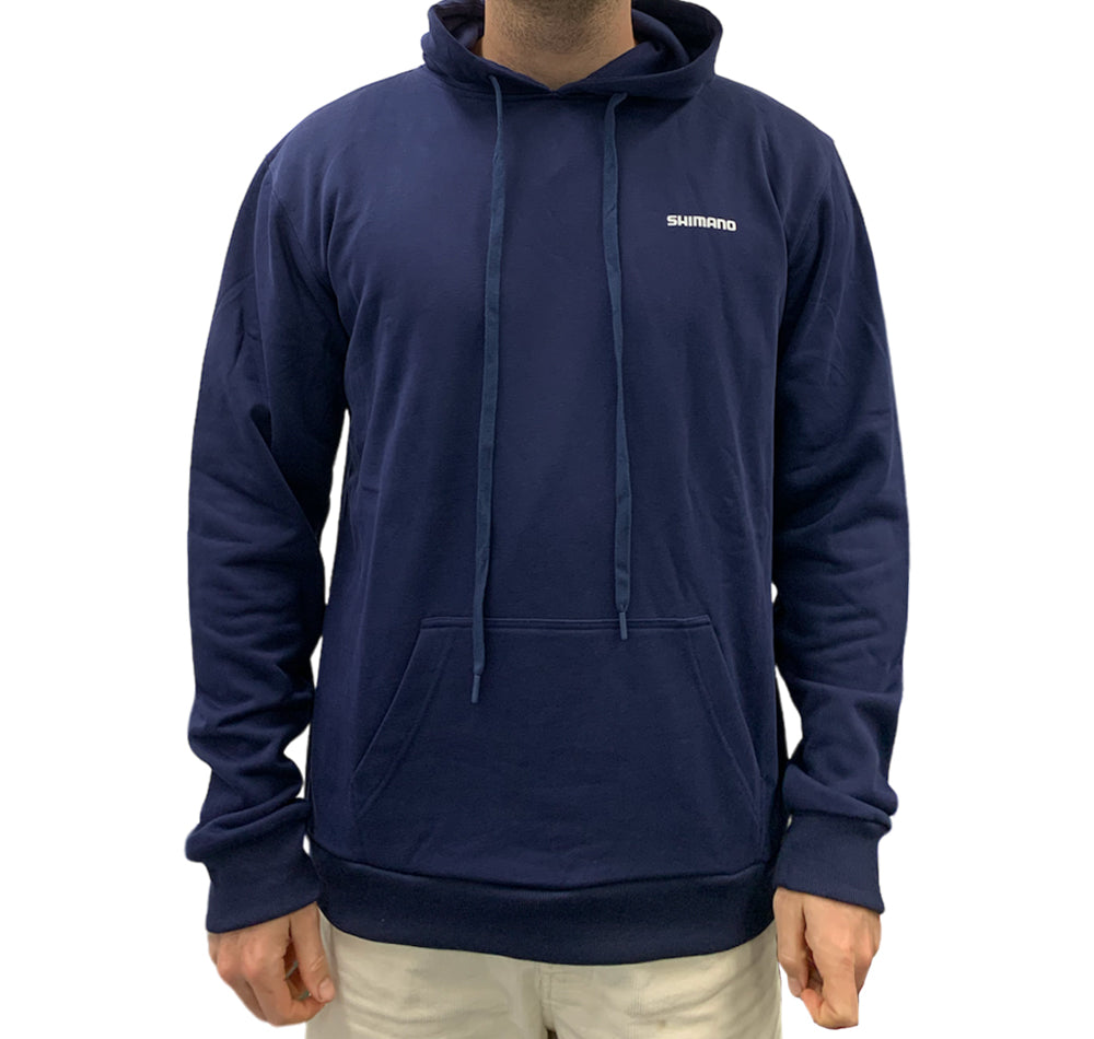 Shimano Lead The Game Tuna Hoodie Navy Front